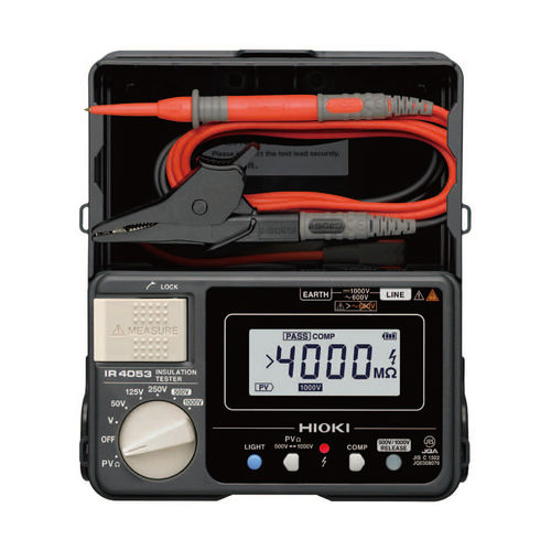 Testeur d'isolement - IR405 series - HIOKI EUROPE GmbH - de résistance d'isolement / d'installation électrique / pour installation photovoltaïque