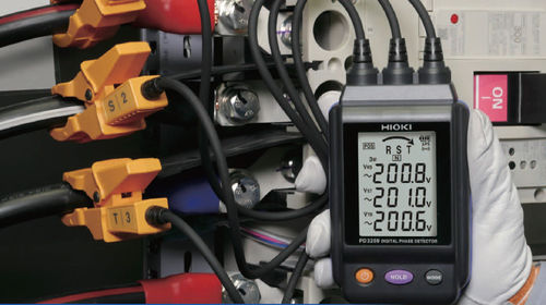 Détecteur de tension triphasée - PD3 - HIOKI EUROPE GmbH - de phase / numérique / portable