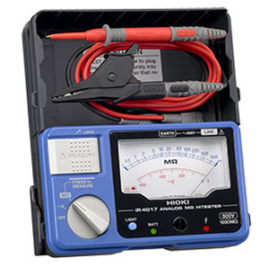 Testeur d'isolement - IR401 series - HIOKI EUROPE GmbH - de résistance d'isolement / de câbles / robuste