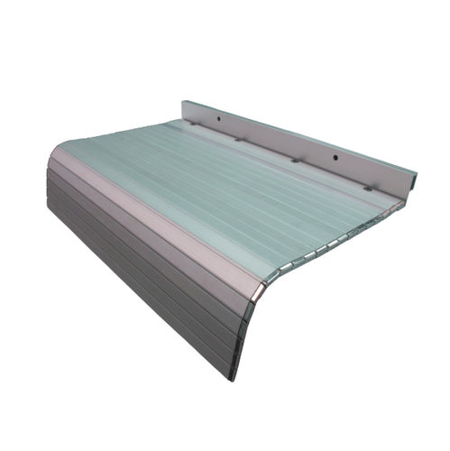 Tapis articulé en aluminium - MEGUS1989 International Corporation - en acier inoxydable / en acier / en toile enduite