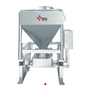 Dispositif de décharge pour IBC - PPL - Nano Pharm Tech Machinery equipment CO,LTD - de poudre / automatique