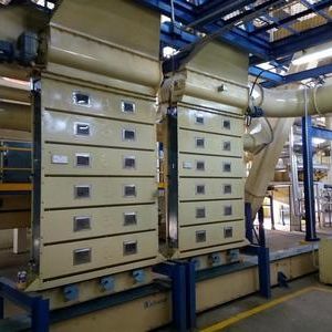 Séparateur à cascade - Alliance Industria Mecânica - pour l'industrie agroalimentaire