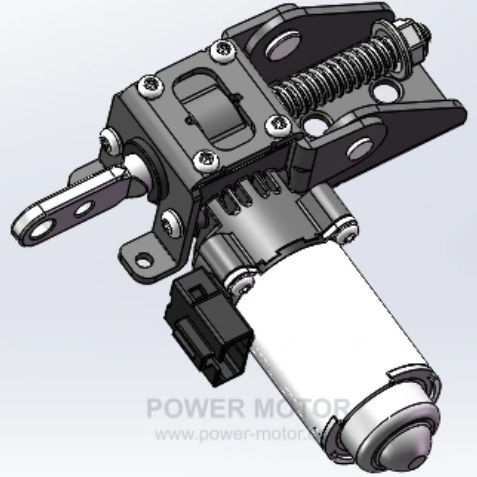 Motoréducteur DC - PGM.WH50BL-25-24180C - Shenzhen Power Motor Industrial Co., Ltd. - à vis sans fin / concentrique / 10 W...50 W