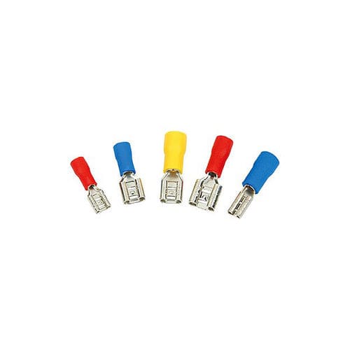 Cosse sans soudure femelle - FDD 1.25-110(5) - Rongwei Electric Co.,Ltd - isolée