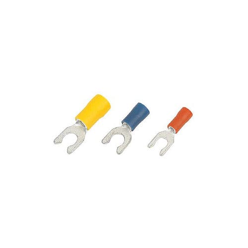 Cosse sans soudure à fourche - LSV 1.25-3.5 - Rongwei Electric Co.,Ltd - isolée