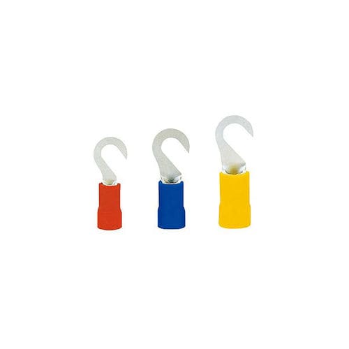 Cosse sans soudure à crochet - HV1.25-3.5	 - Rongwei Electric Co.,Ltd - isolée