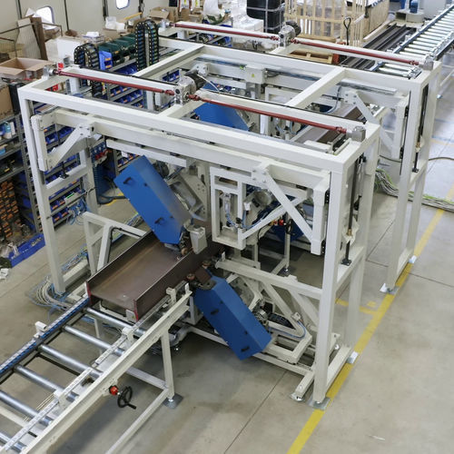 Machine de finition rectifieuse - GECAM SRL - d'ébavurage / de rayonnage des angles / pour poutre