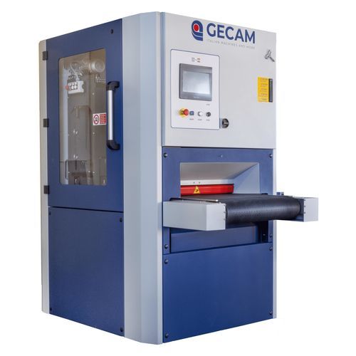 Ébavureuse à brosse - G65 - GECAM SRL - à bande abrasive / de finition / automatique