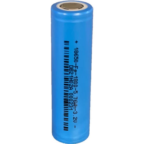 Batterie LiFePO4 - 18650Fe-1800 - SIG ENERGY TECHNOLOGY - cylindrique / 3 V / industrielle