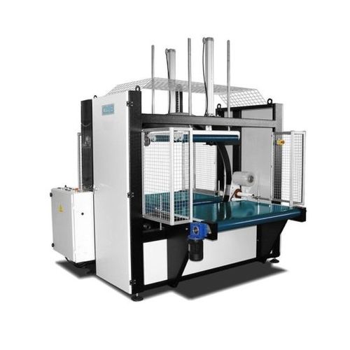 Banderoleuse avec couronne tournante - ERL series - CONSTRUCCIONES METÁLICAS J BARBERAN, SA - automatique / pour produits de grandes dimensions / pour tubes