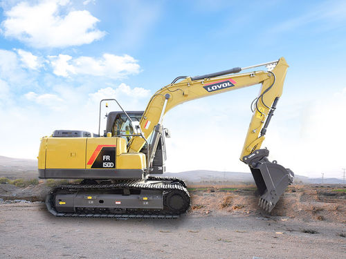 Pelleteuse intermédiaire - FR150D - Lovol Heavy Industry Co., Ltd. - sur chenilles / diesel / pour chantier de construction