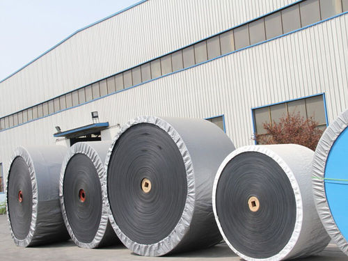 Bande de convoyeur en polyester - EP - Qingdao Global Belting Co., Ltd. - en caoutchouc / en tissu / avec galets de glissement
