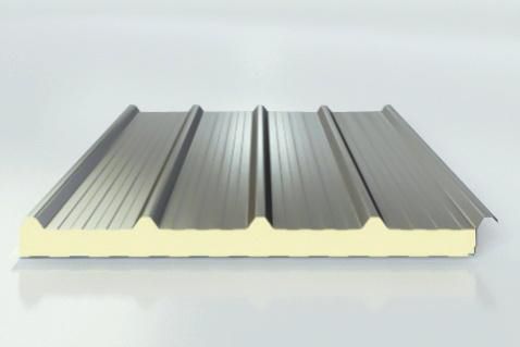 Panneau sandwich âme en polyuréthane - Shandong Wiskind Steel Building Stock Co., Ltd. - face en acier / pour couverture / de bardage