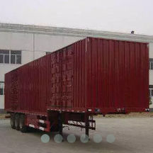 Semi-remorque fourgon - CLW9410 - CLW GROUP - pour marchandise / à 3 essieux / à 2 essieux
