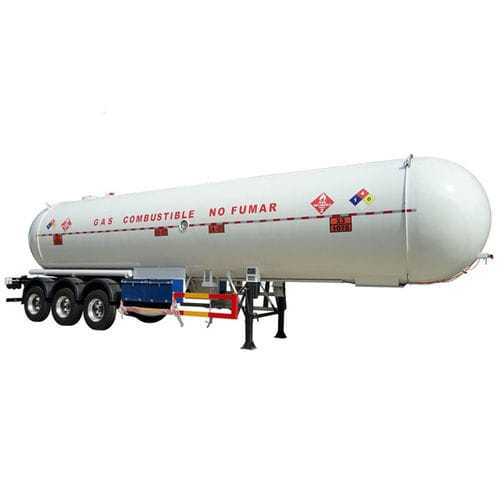 Semi-remorque citerne - CLW GROUP - pour gaz liquéfié / pour GPL / à 3 essieux