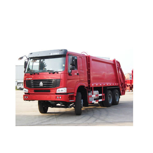 Compacteur de déchets mélangés - Sinotruk HOWO 6*4 - CLW GROUP - mobile / hydraulique / électrique