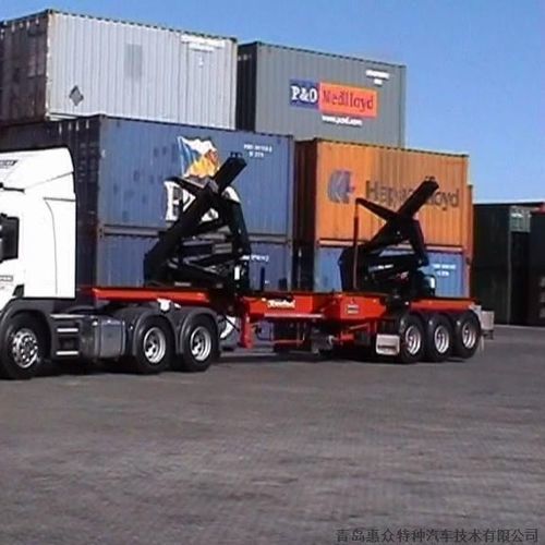 Semi-remorque porte-conteneur - CLW9400 - CLW GROUP - de machine automatique / à 2 essieux / tractée
