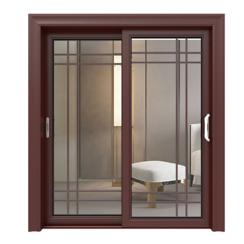 Système de portes coulissant - J100 - Fujian Fen'an Aluminium Co., Ltd. - en aluminium / pour l'intérieur