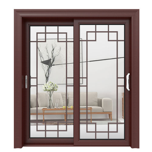 Système de portes coulissant - J100 - Fujian Fen'an Aluminium Co., Ltd. - en aluminium / en verre / pour l'intérieur