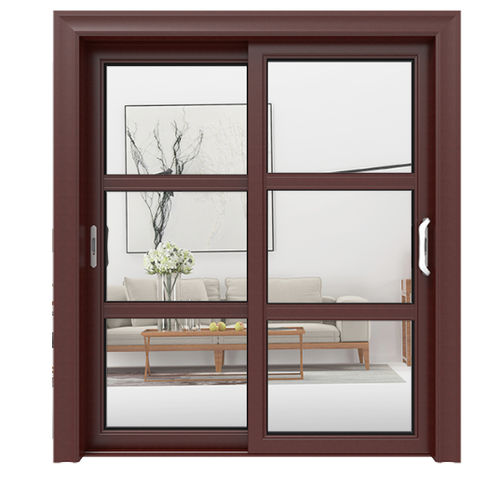 Système de portes coulissant - J100 - Fujian Fen'an Aluminium Co., Ltd. - en aluminium / en bois / pour l'intérieur