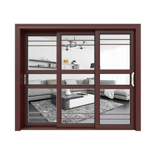 Système de portes coulissant - J168-1-FA022 - Fujian Fen'an Aluminium Co., Ltd. - en aluminium / pour l'intérieur