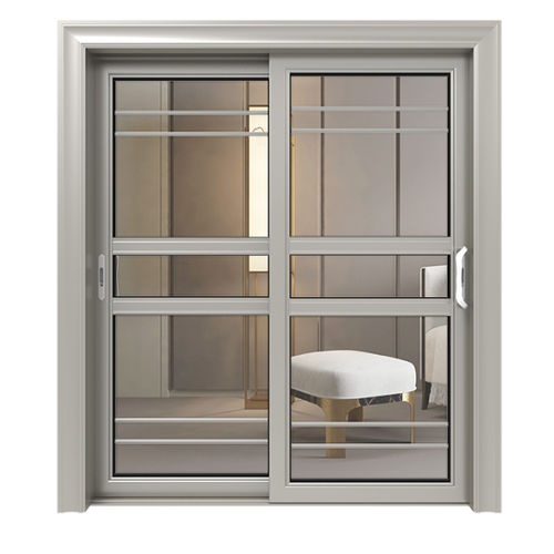 Système de portes coulissant - J100 - Fujian Fen'an Aluminium Co., Ltd. - en aluminium / vitré / pour l'intérieur