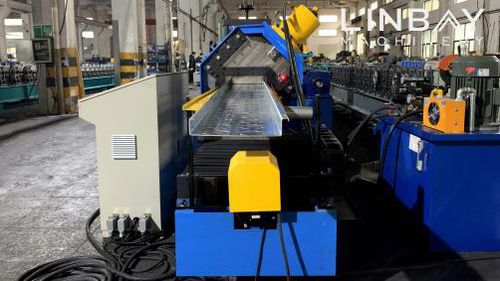 Profileuse pour échafaudage - WUXI LINBAY MACHINERY CO.,LTD - de précision / poinçonnage / avec découpe