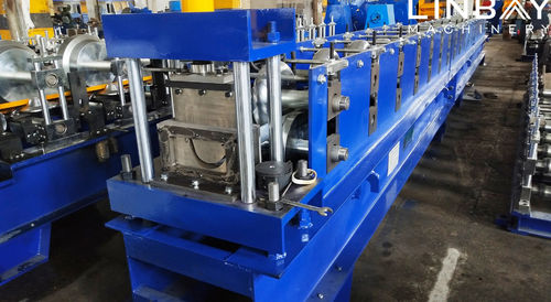 Profileuse pour gouttière - WUXI LINBAY MACHINERY CO.,LTD - automatique