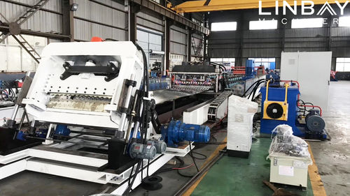 Profileuse pour silos en acier - WUXI LINBAY MACHINERY CO.,LTD - poinçonnage / avec découpe