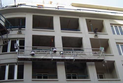 Plateforme de levage - FT-006 - ACCESUS - suspendue / pour chantier / électrique