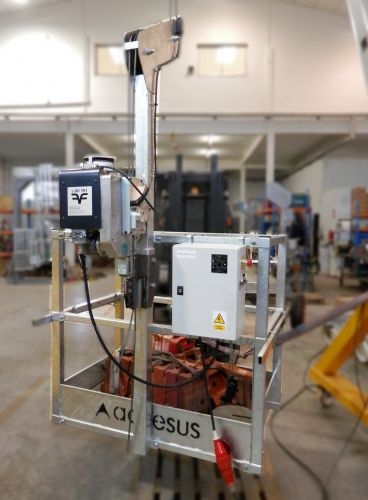 Palan électrique à câble - E.lift 501 - ACCESUS - compact / double / léger