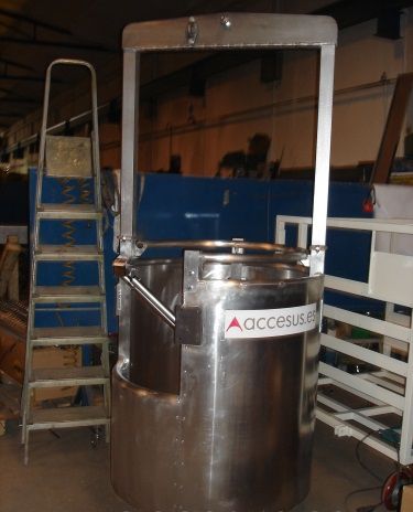 Plateforme de levage - FT-025 - ACCESUS - suspendue / porte-opérateur / pour chantier