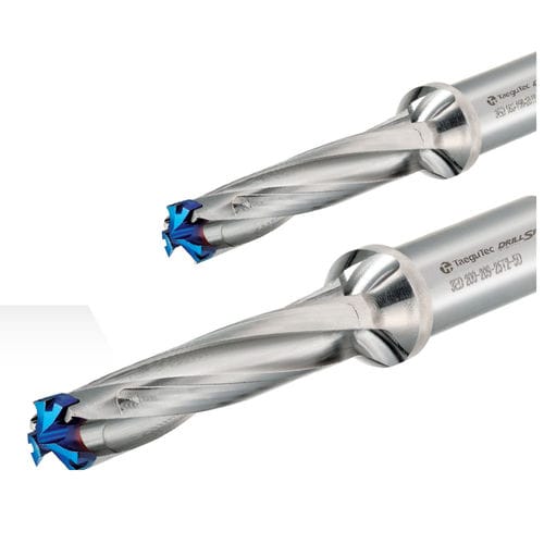 Foret monobloc - 3ED series - TAEGU TEC España - pour acier / pour fonte / avec fluide de refroidissement interne