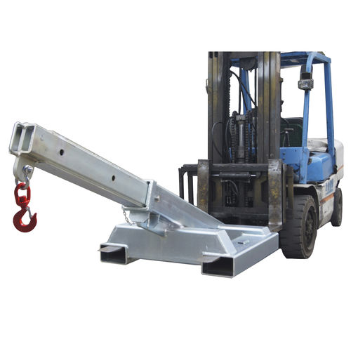 Potence pour chariot élévateur - FJA750 - Longhe Intelligent Equipment Manufacturing Co.,Ltd - télescopique / pour engin de chantier / avec dispositif de préhension