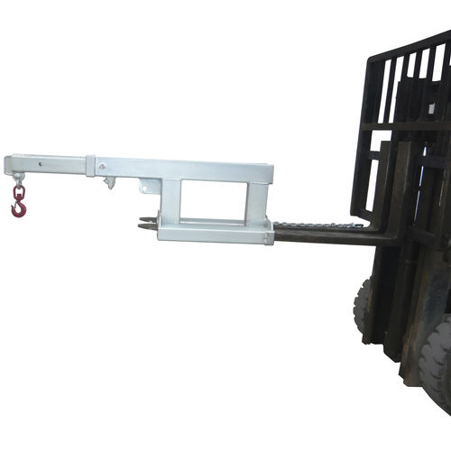 Potence pour chariot élévateur - FJS - Longhe Intelligent Equipment Manufacturing Co.,Ltd - télescopique / avec dispositif de préhension