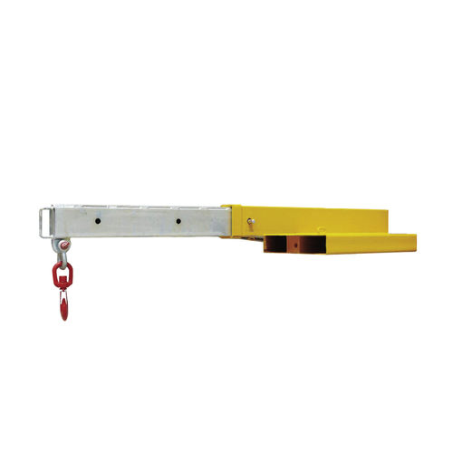 Potence pour chariot élévateur - FJCS - Longhe Intelligent Equipment Manufacturing Co.,Ltd - télescopique / avec dispositif de préhension