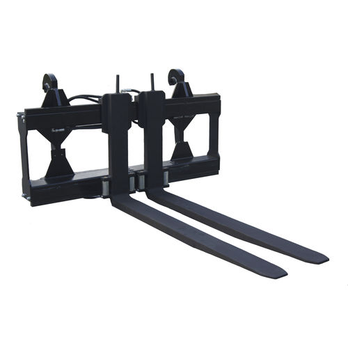 Tablier porte-fourche pour excavatrice - 9856 - Longhe Intelligent Equipment Manufacturing Co.,Ltd - à attaches