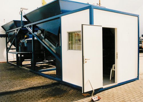 Centrale à béton semi-mobile - Sumab K-80 - Scandinavian UK Machines AB - automatique