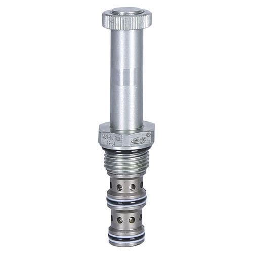 Distributeur hydraulique à tiroir - MSV-10-30D - Wenzhou Meric Hydraulic Technology Co.,Ltd - à commande électrique / 3 voies / compact