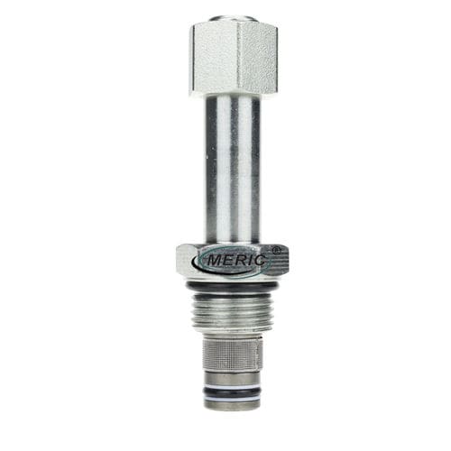 Distributeur hydraulique à tiroir - MSV-08-28 - Wenzhou Meric Hydraulic Technology Co.,Ltd - à commande électrique / 2/2 voies / compact
