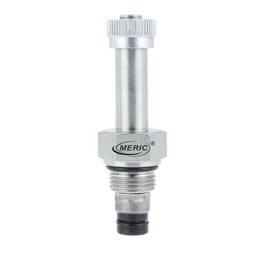 Distributeur hydraulique à tiroir - MSV-08-2NCP - Wenzhou Meric Hydraulic Technology Co.,Ltd - à commande électrique / 2/2 voies / compact