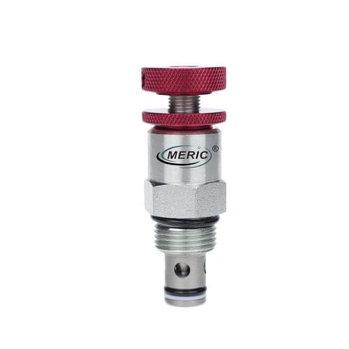 Vanne régleuse de débit - MFC-08 - Wenzhou Meric Hydraulic Technology Co.,Ltd - à pointeau / avec volant / filetée