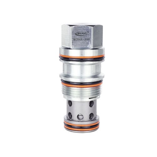 Clapet anti-retour à commande assistée - MCOHA series - Wenzhou Meric Hydraulic Technology Co.,Ltd - à cartouche / fileté / en acier