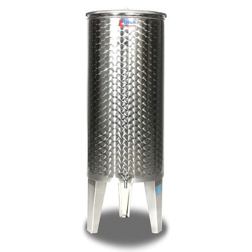 Récipient ouvert - L - INOX d.o.o. - de stockage / pour le vin / jus de fruit