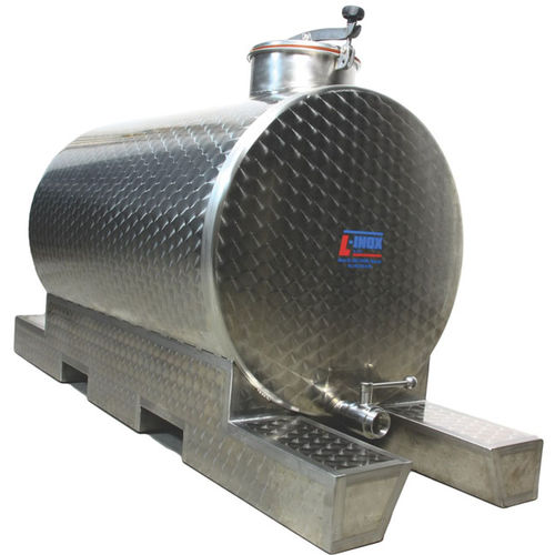 Cuve de stockage - L - INOX d.o.o. - pour le lait / jus de fruit / en inox