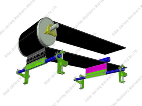 Racleur secondaire de bande transporteuse en carbure de tungstène - A48 - HeBei JunTong Machinery - en polyuréthane