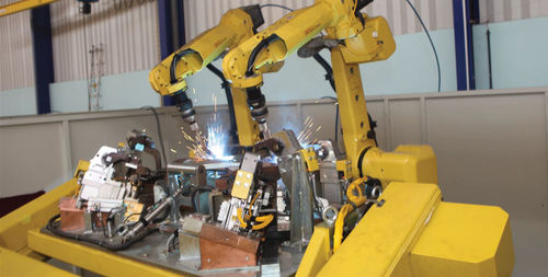 Station de soudage Laser - Audi PL65 - Motofil - automatique / robotisée