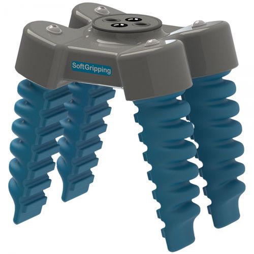 Pince de préhension pneumatique - SoftGripping - souple / à 4 mâchoires / pour robots industriels