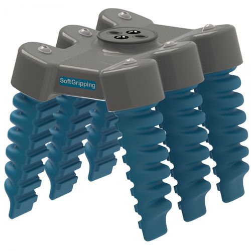 Pince de préhension pneumatique - SoftGripping - souple / à 6 mâchoires / pour robots industriels