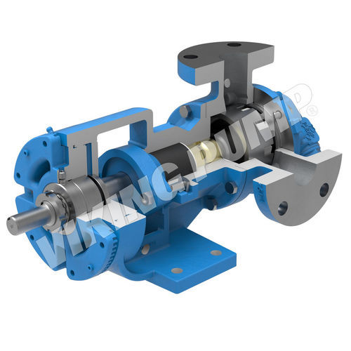 Pompe à engrenage - 123A series - Viking Pump - pour produits chimiques / à huile / à entraînement magnétique
